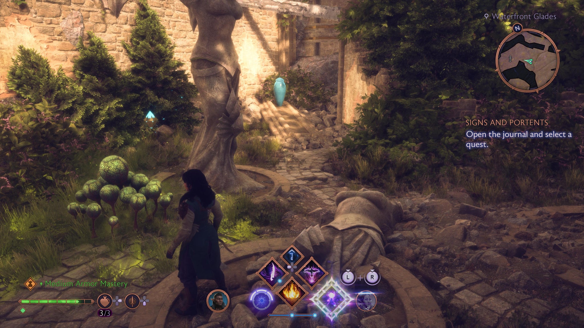 Rook standing on the shore of the Waterfront Glades in Dragon Age: Veilguard. - 6