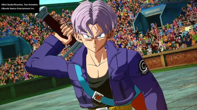 Trunks in Dragon Ball: Sparking! Zero