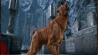 Check out the Mabari War Dogs in Dragon Age: Origins