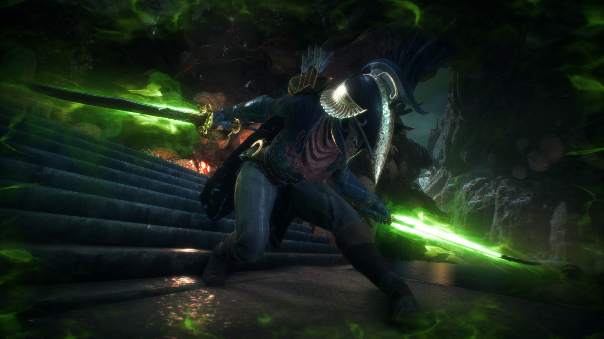Dragon Age The Veilguard screenshot showing the initial pose of the Rogue&rsquo;s ultimate attack