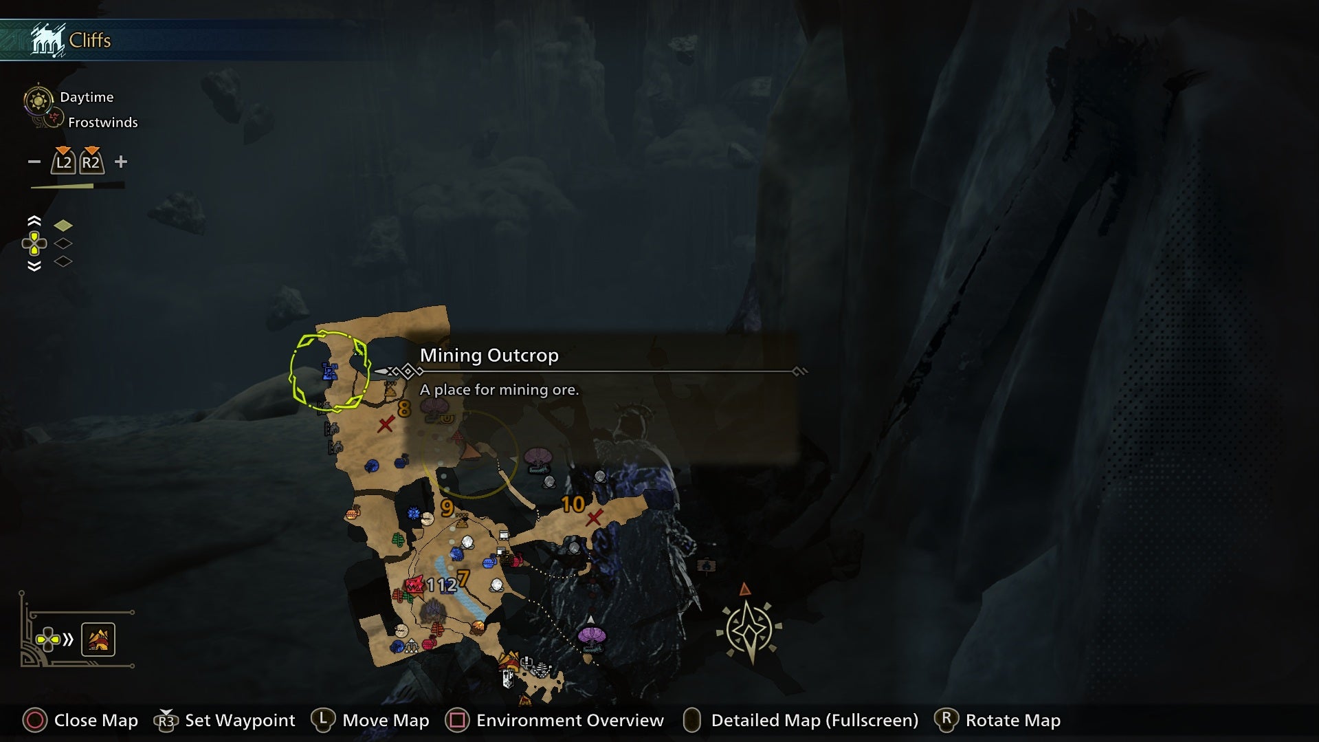 Mining Outcrop in The Cliffs in Monster Hunter Wilds - 3