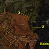 Dragon's Dogma 2 map locations of all Wakestone Shards near Bakbattahl.