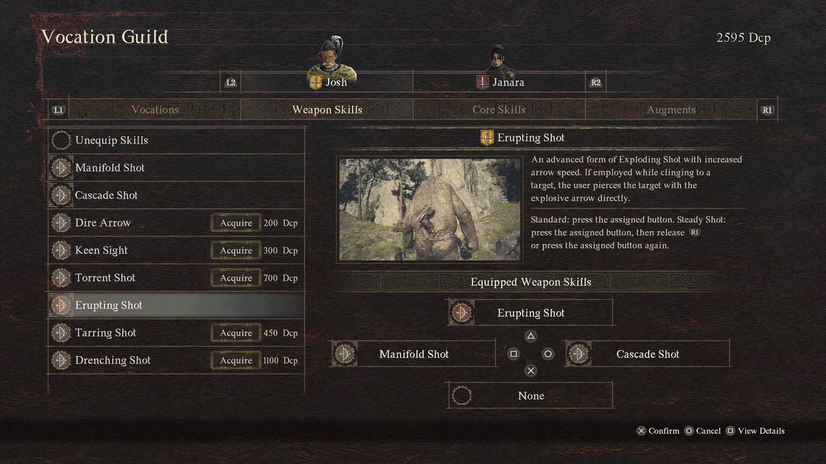 Dragon’s Dogma 2 Archer best build, skills, and augmentations