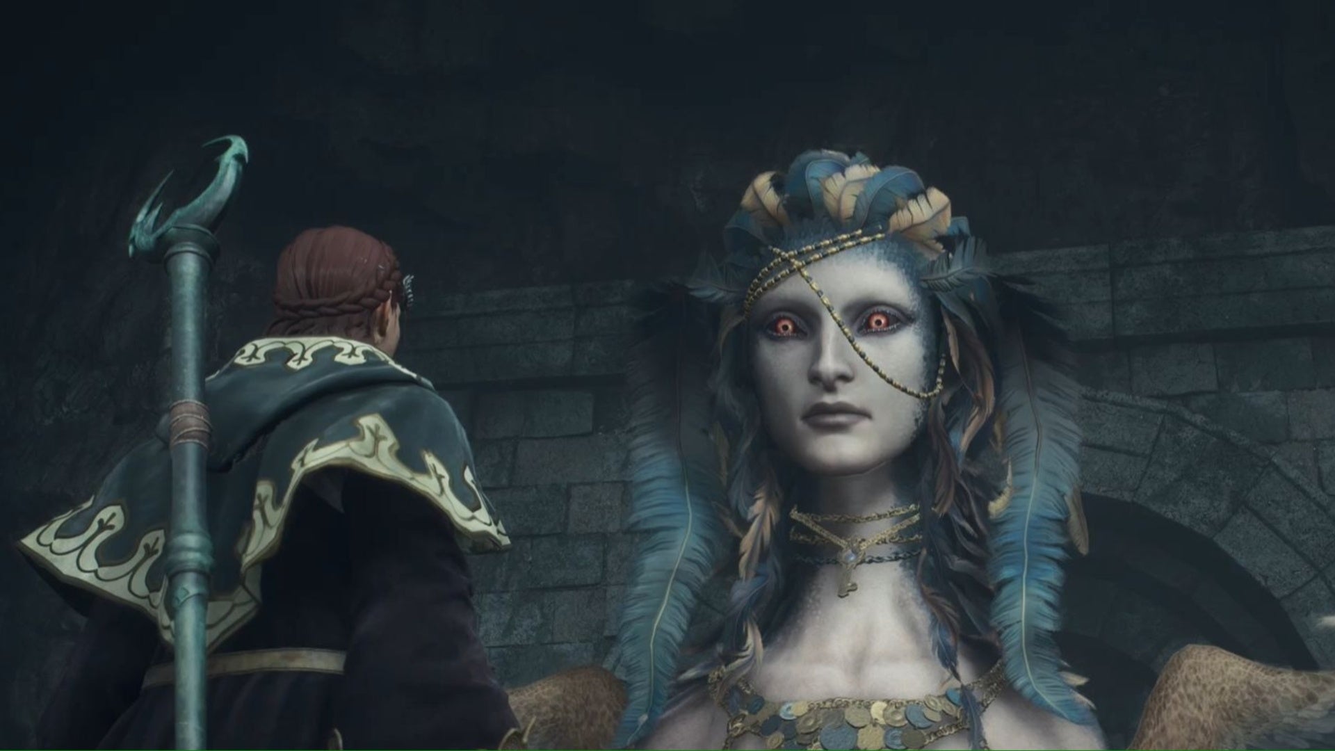 dragons dogma 2 arisen facing sphinx