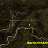 Dragon’s Dogma 2 map locations of all Wakestone Shards near the Borderwatch Outpost.