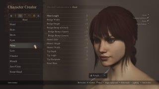 Messing about in the Dragon's Dogma 2 character creator.