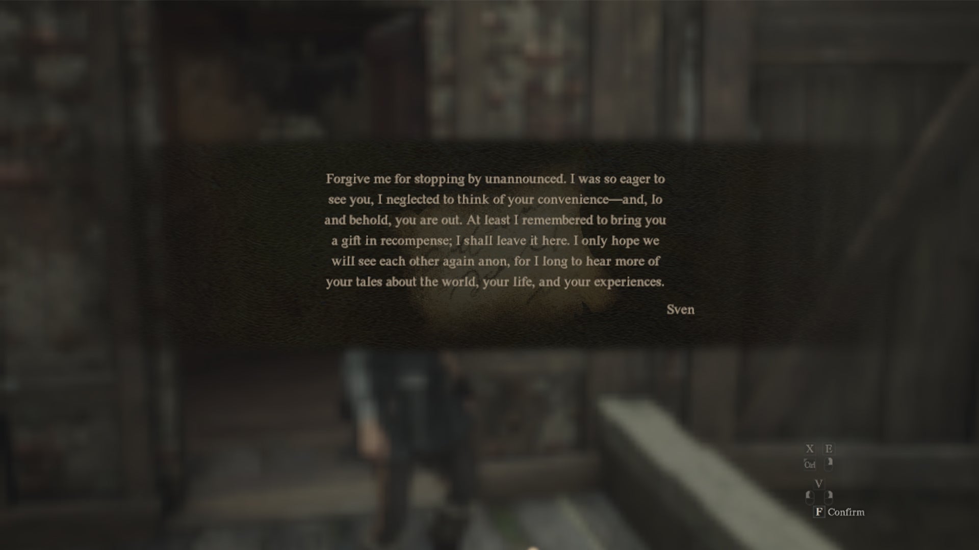 Screenshot of a house visit in Dragon's Dogma 2. - 5