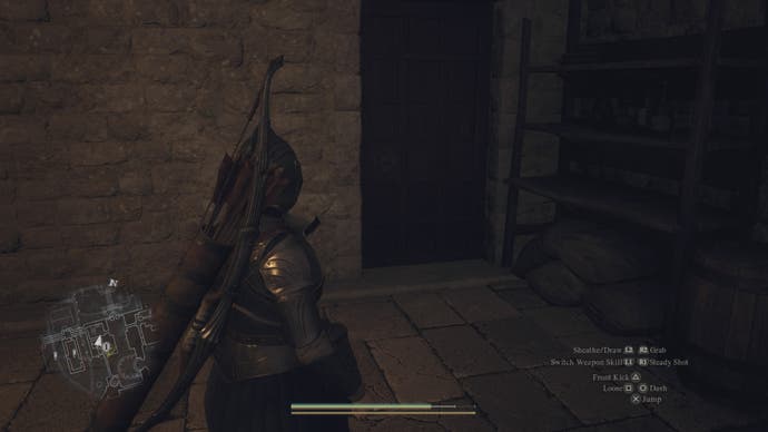 dragons dogma 2 guardhouse door leading into palace