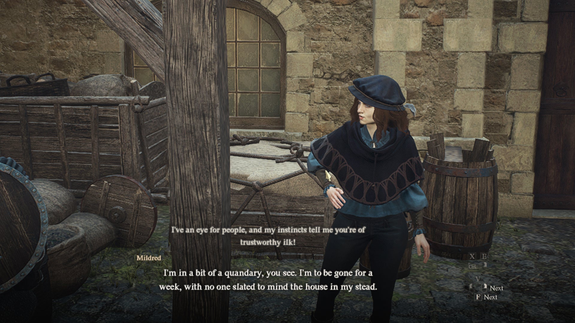 Screenshot of Mildred in Dragon's Dogma 2. - 4