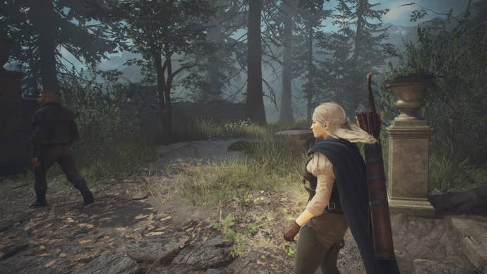 dragons dogma 2 nameless village right turn exiting mansion