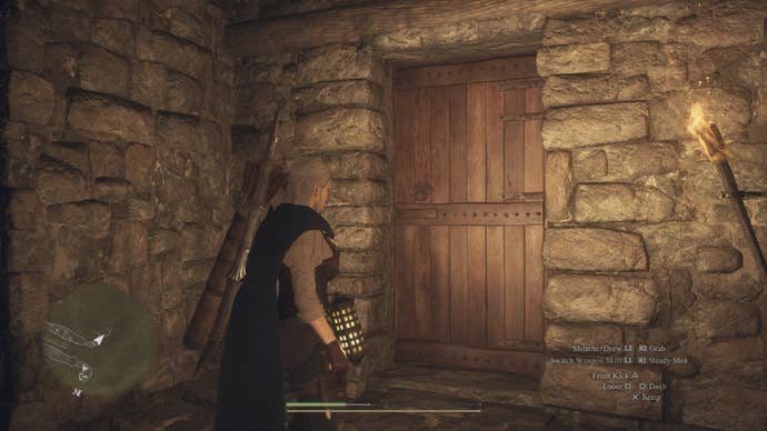 dragons dogma 2 nameless village underground area door to thieves