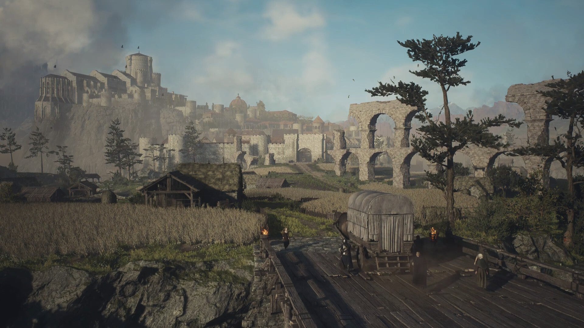 Screenshot of an Oxcart ride in Dragon's Dogma 2. - 15