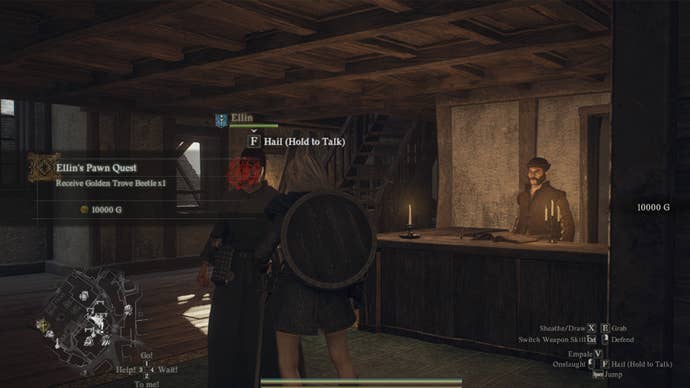 Screenshot of a Pawn quest reward in Dragon’s Dogma 2.