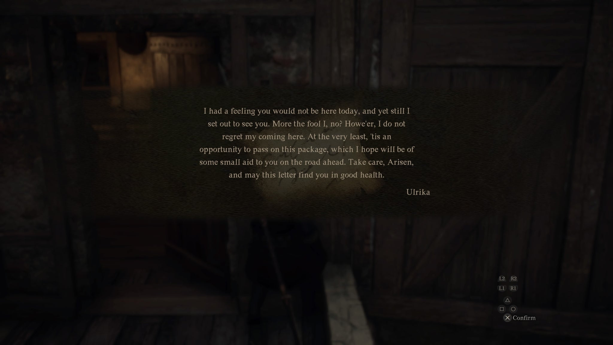 A message to the Arisen from Ulrika in Dragon's Dogma 2. - 4