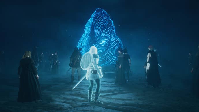 Screenshot of a Grand Riftstone in Dragon’s Dogma 2.