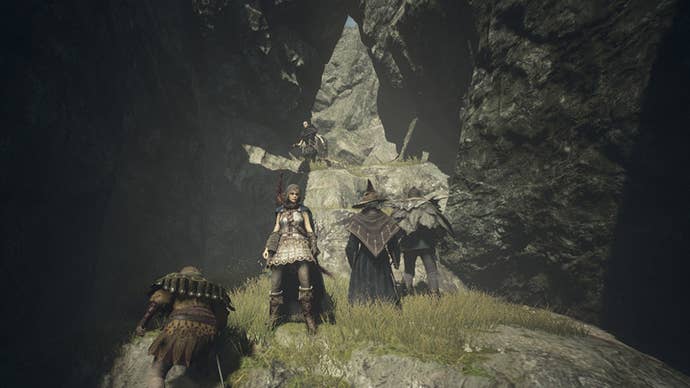 Screenshot of the Sphinx’s first location in Dragon’s Dogma 2.