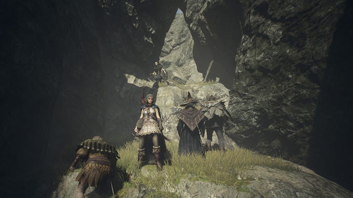 Screenshot of the Sphinx's first location in Dragon's Dogma 2.