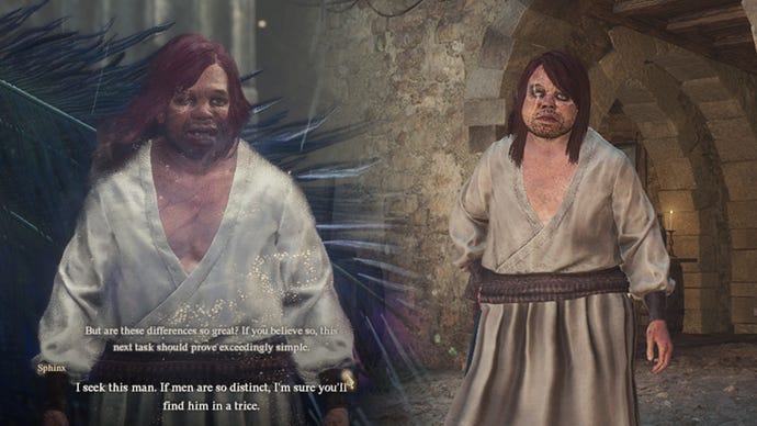 Screenshot of the Riddle of Differentiation in Dragon's Dogma 2.
