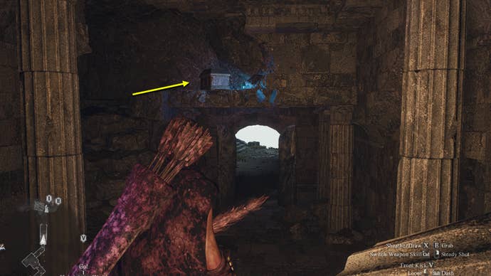 Screenshot of the Riddle of Eyes in Dragon’s Dogma 2.