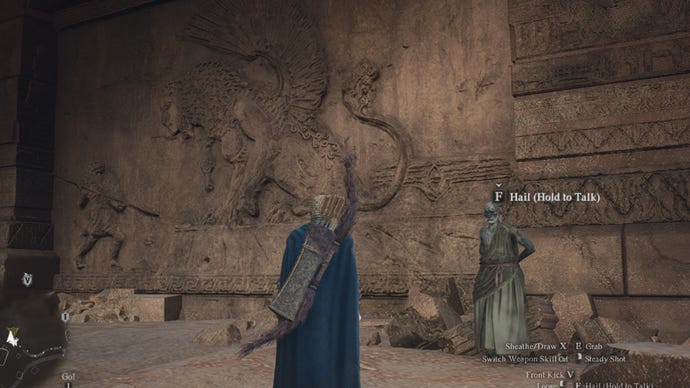 Screenshot of the Riddle of Futility in Dragon's Dogma 2.