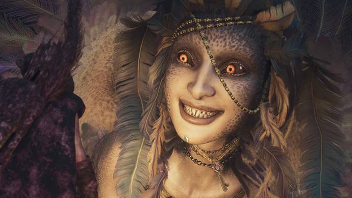 Screenshot of the Sphinx in Dragon’s Dogma 2.