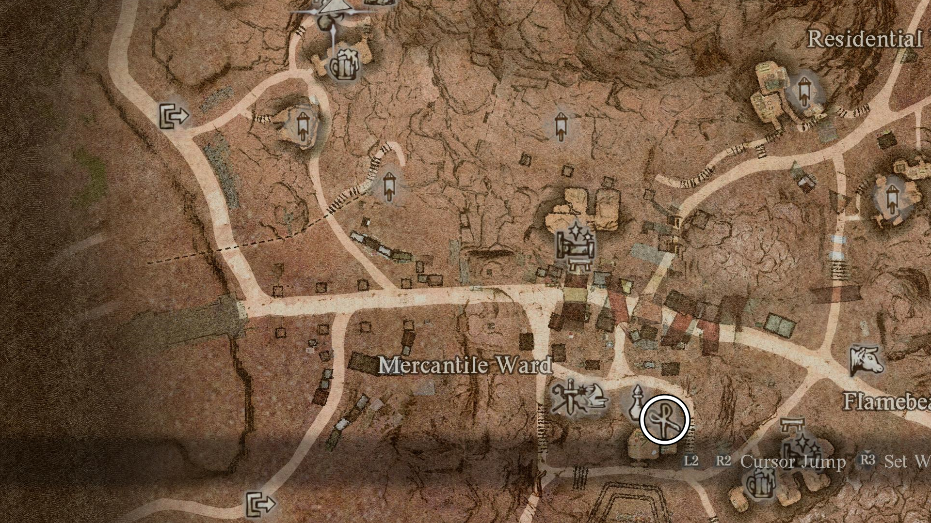 There is a NPC who changes your hair color in Bakbattahl