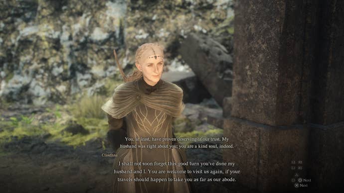 Cliodhna rewards you by teaching the ways of the Magick Archer in Dragon’s Dogma 2