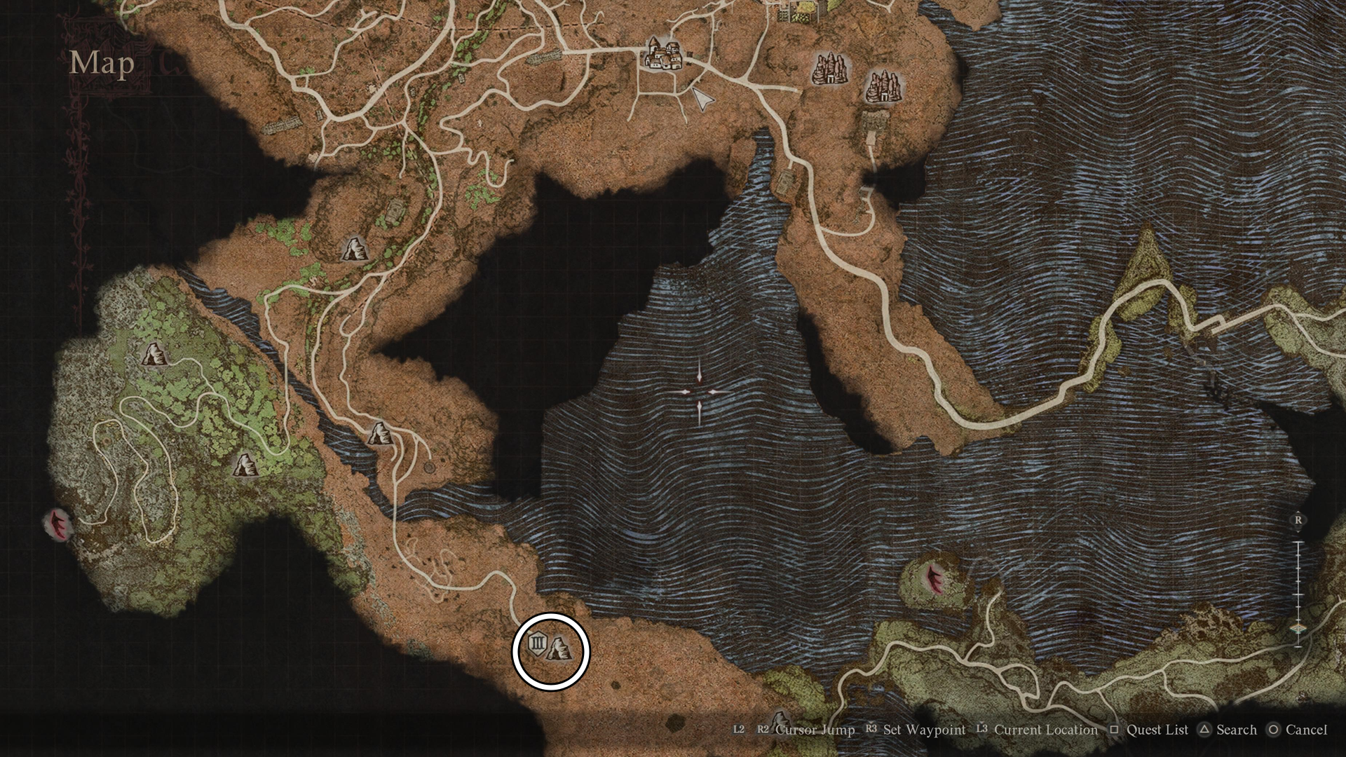 Drabnir&rsquo;s Grotto is a secret path to get to Volcanic Island