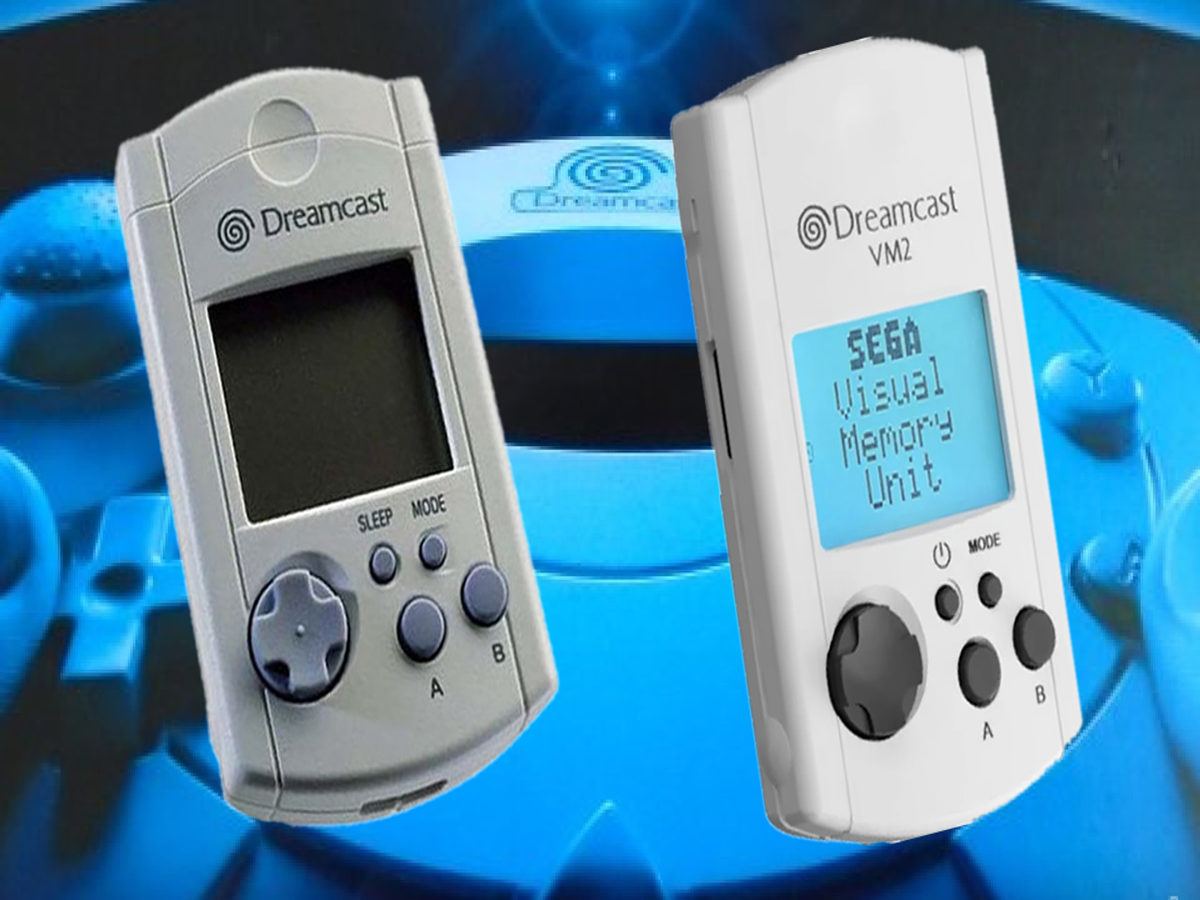 SEGA Dreamcast Green Visual Memory Unit VMU : Video Games 