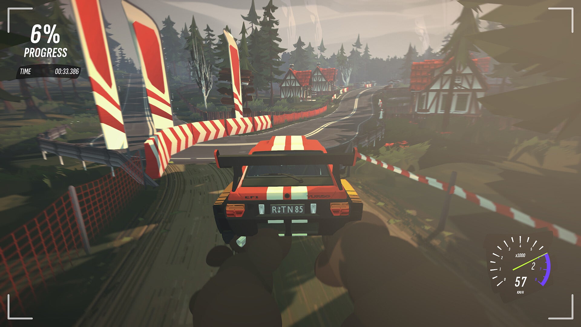 #Drive Rally es un juego de carreras arcade con física indulgente disponible ahora en acceso anticipado