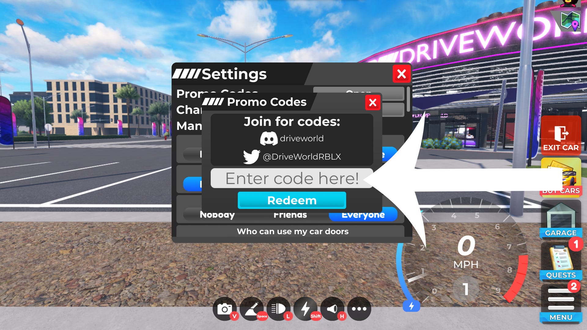 Drive World codes for April 2025 | VG247