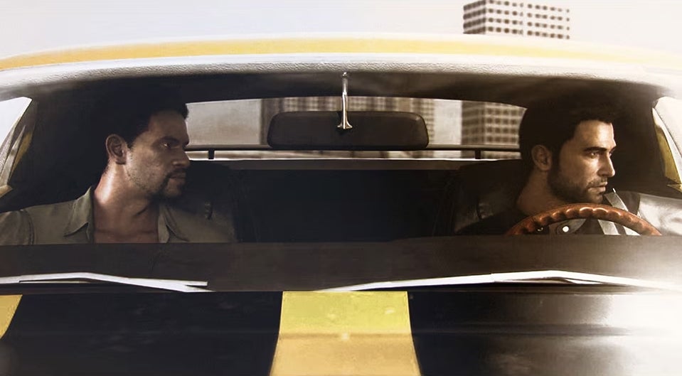 A couple of guys in a car in Driver: San Francisco. Bet one of them is called Tanner. - 1