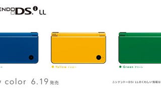DSi LL, DSi price cut in Japan, new colours shown