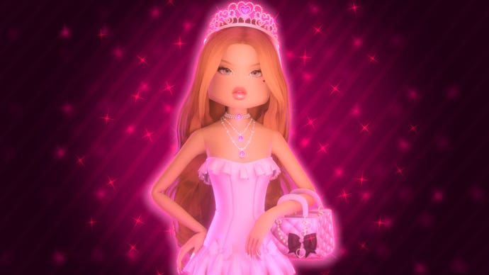 The header image of Dress to Impress in Roblox.