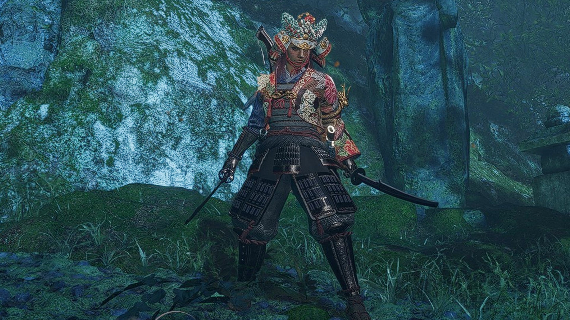 A Samurai holds their Dual Swords in a cool stance in Nioh 3. - 7