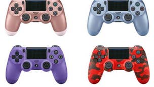 These new DualShock 4 colors are pretty snazzy