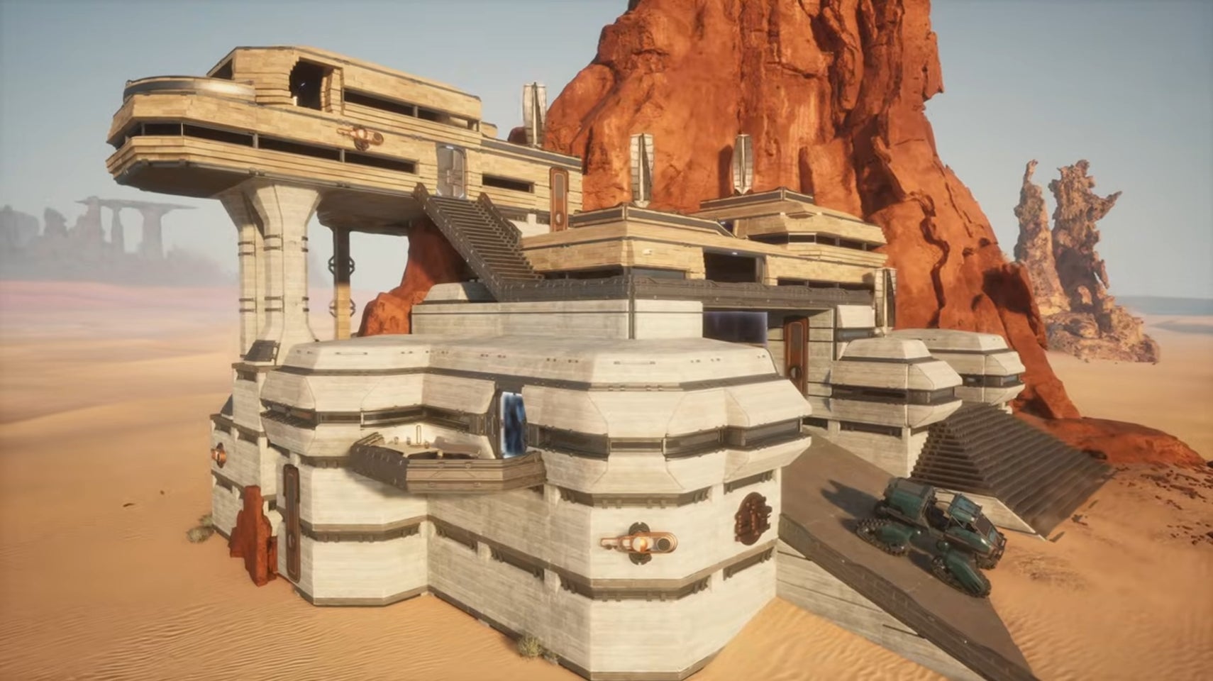 Dune Awakening nice base from official video - 1