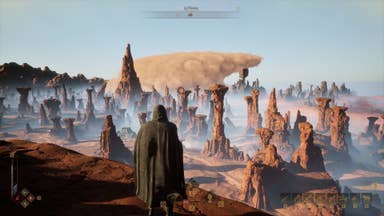 Dune Awakening vista