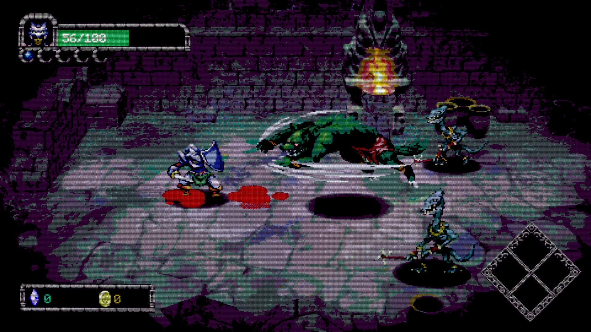 Dungeon Lurkers crunchy, grimey pixel art hides a metatextual secret beneath its roguelike, dungeon crawling veneers
