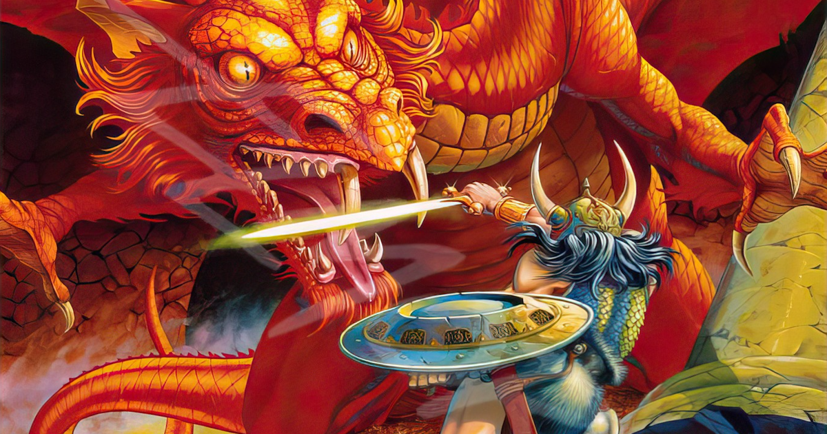 Over 40 years later, the warrior on Dungeons & Dragons' iconic Red Box ...