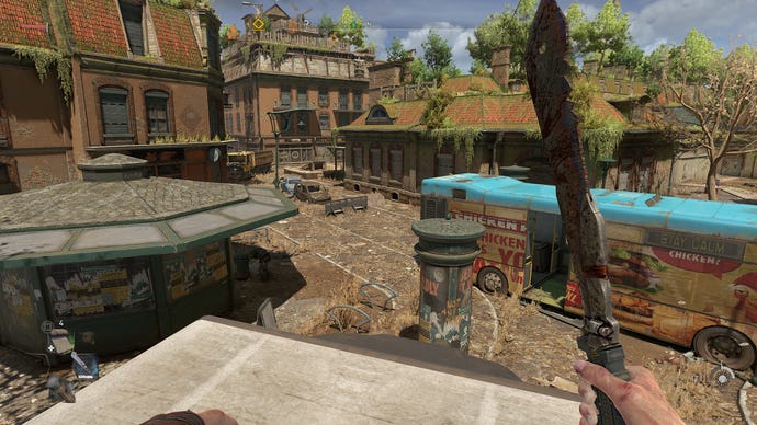 A Dying Light 2 screenshot showing the High graphics quality preset.