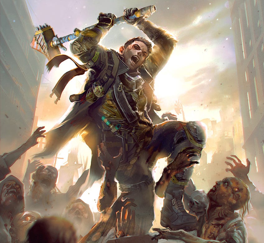 Promo art from Dying Light: The Board Game