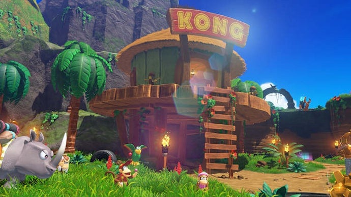 El DLC DK Island + Emerald Rush de Donkey Kong Bananza tendrá eventos limitados cada mes