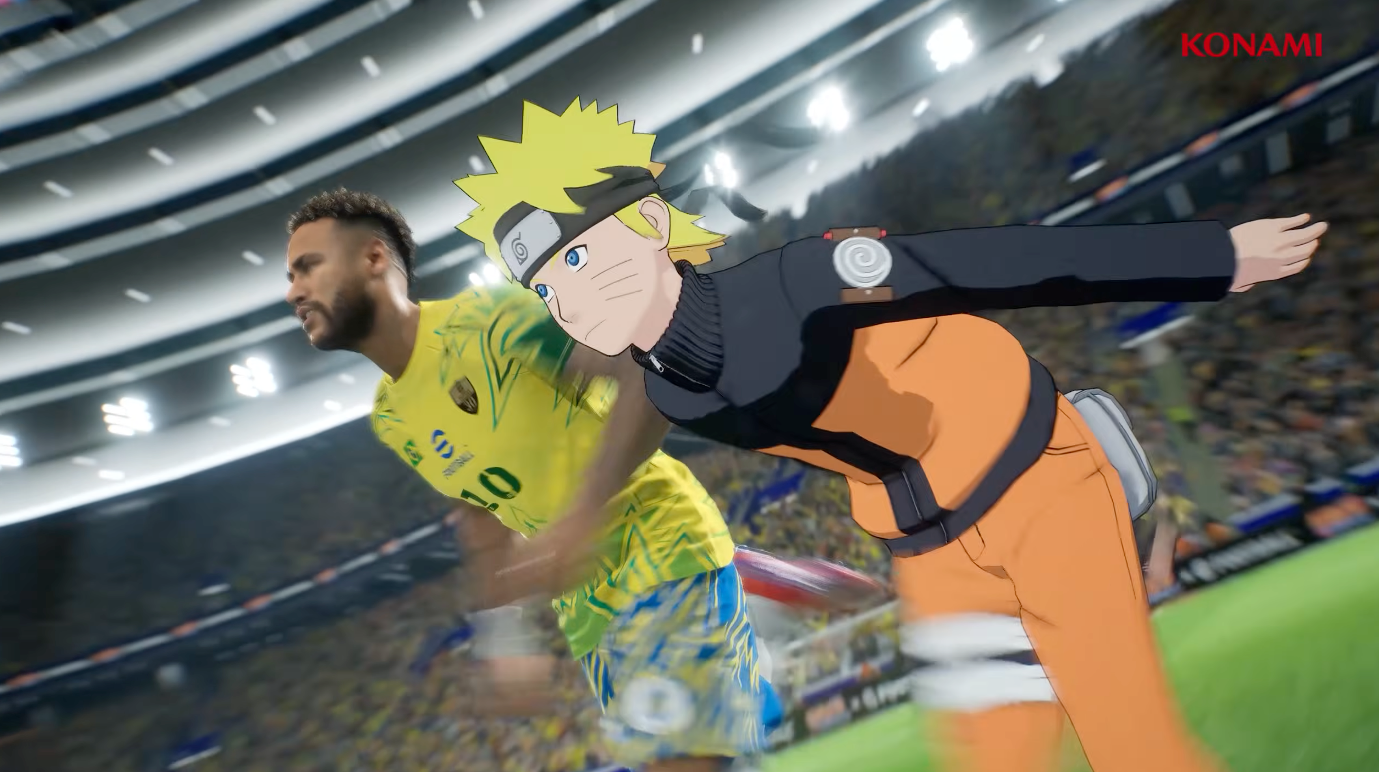 eFootball trifft Naruto und zwingt Weltstars wie Neymar und Lewandowski  in Anime-Cosplay, das man gesehen haben muss