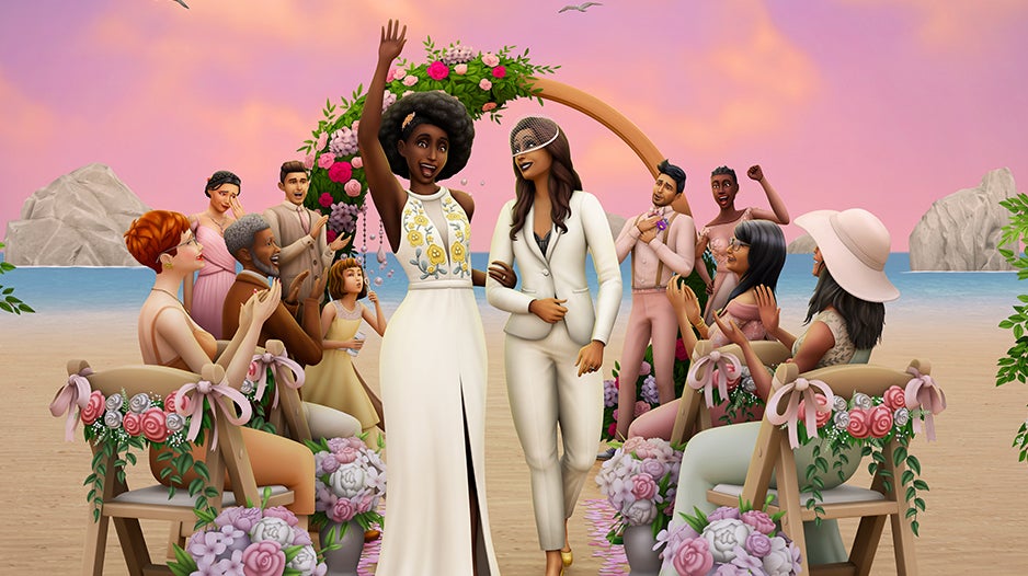 The Sims 4 Wedding Stories let me fulfill my queer wedding fantasy -  Gayming Magazine