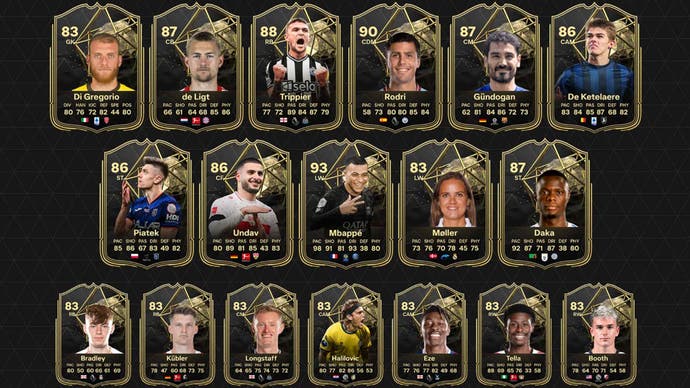 Ultimate Team cards that could feature in FC 24 Team of the Week 21.