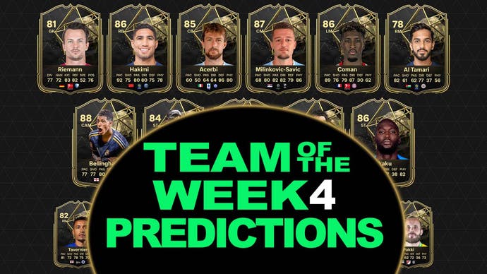 EA Sports FC 23 TOTW 4 Predictions