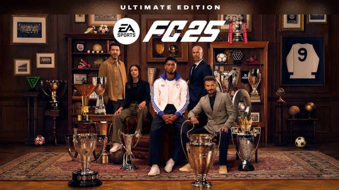 The EA Sports FC 25 Ultimate Edition cover.