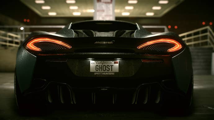 A McLaren with a Speedhunters decal connected its fig sheet successful Need for Speed (2015).