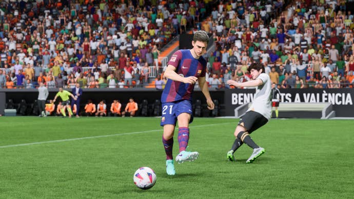 Frenkie De Jong in EA Sports FC 24.